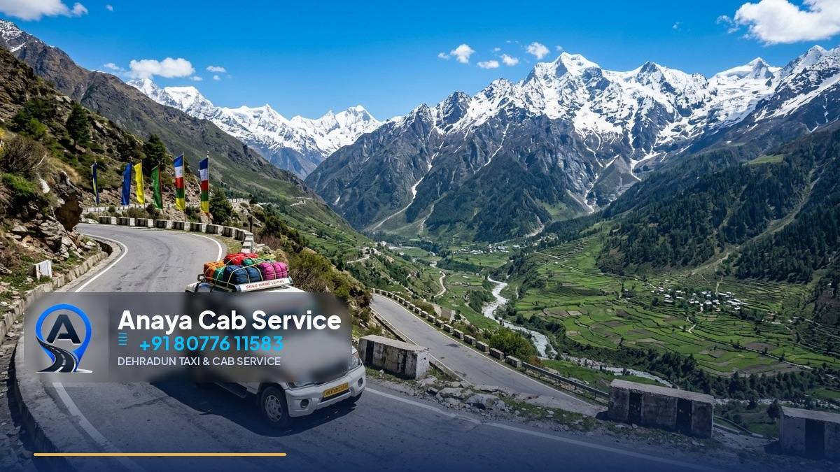 Char Dham Yatra Taxi Itinerary from Dehradun | Anaya Cab