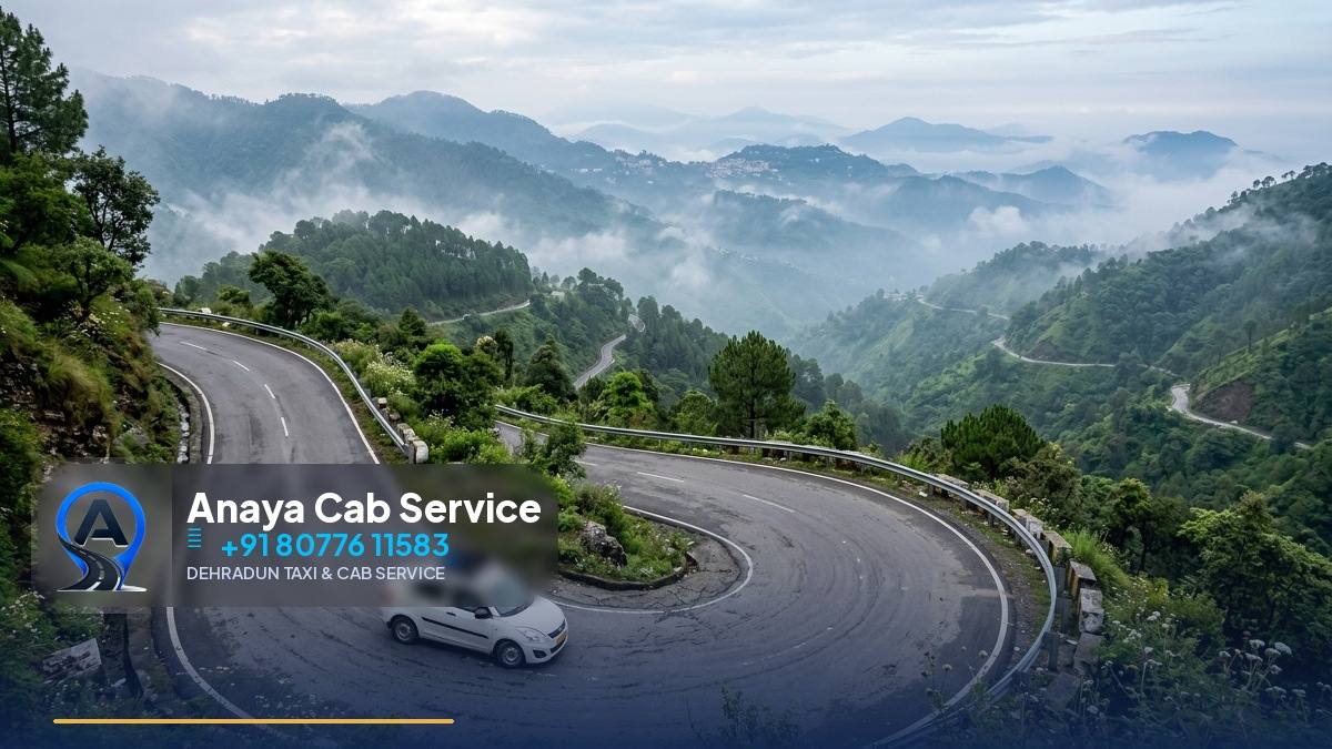 Dehradun to Mussoorie Distance & Taxi Fare 2026