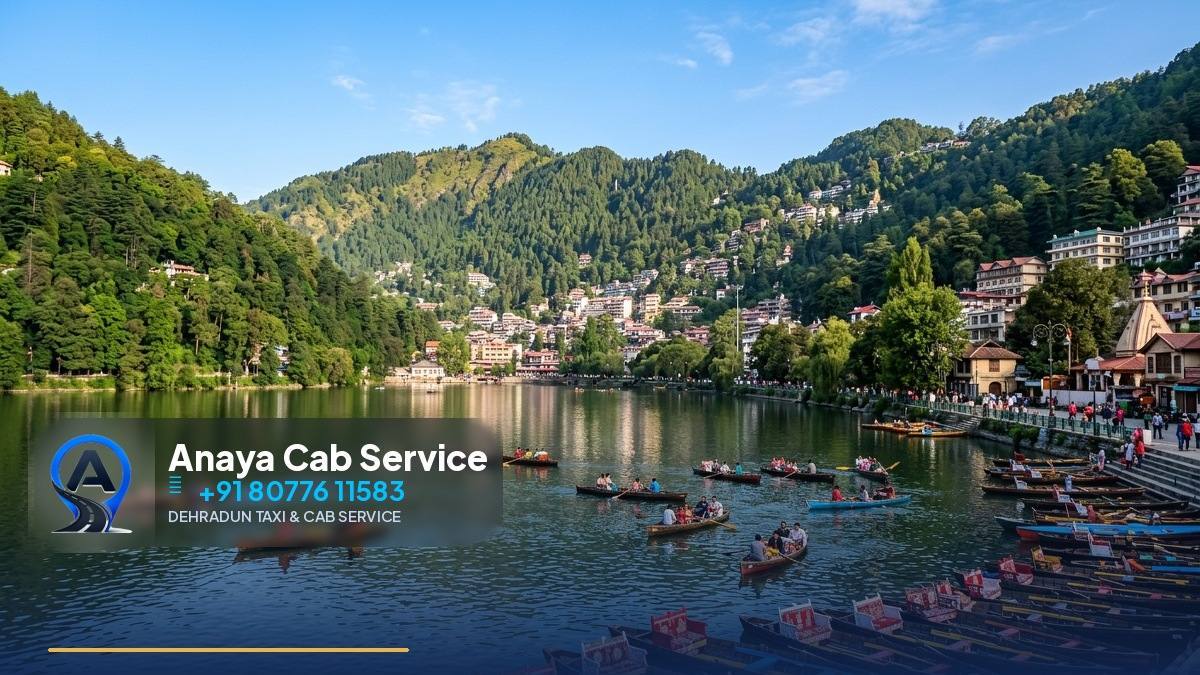 Dehradun to Nainital Taxi Fare 2026 | Anaya Cab
