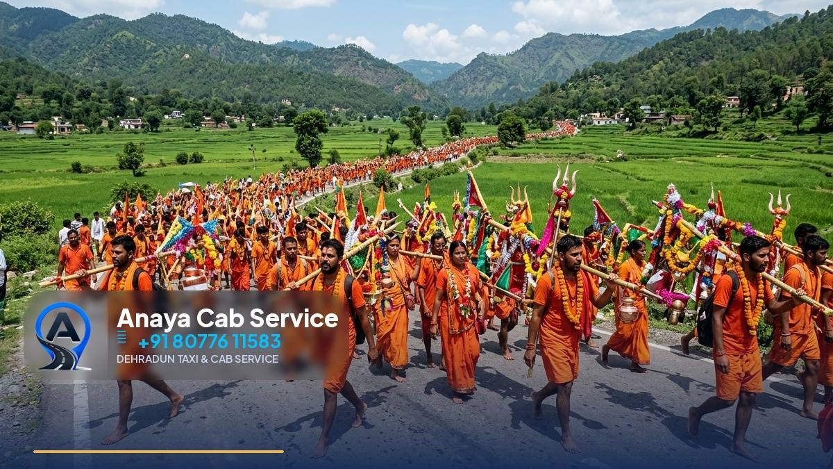 Kanwar Yatra Taxi from Dehradun: Support Vehicle Guide 2026
