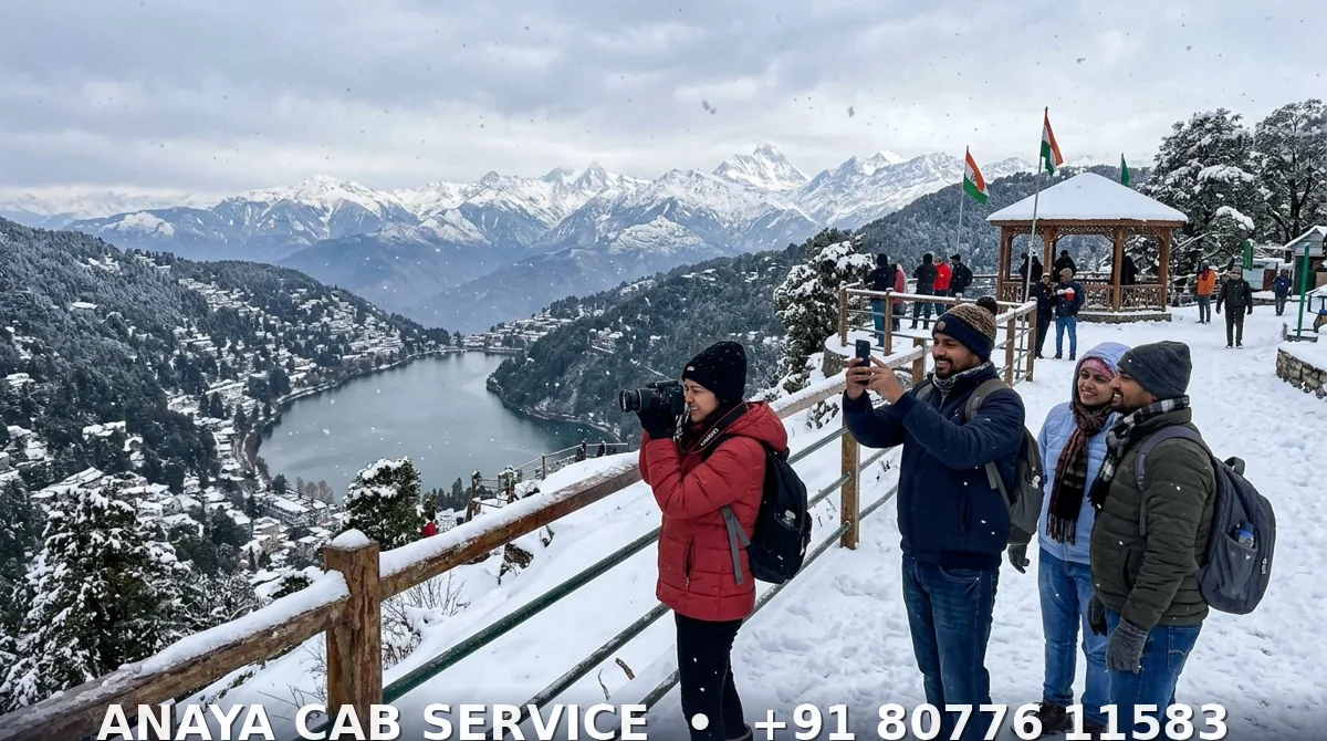 Nainital Snowfall 2026-27: Best Time, Snow Points & Dehradun Taxi