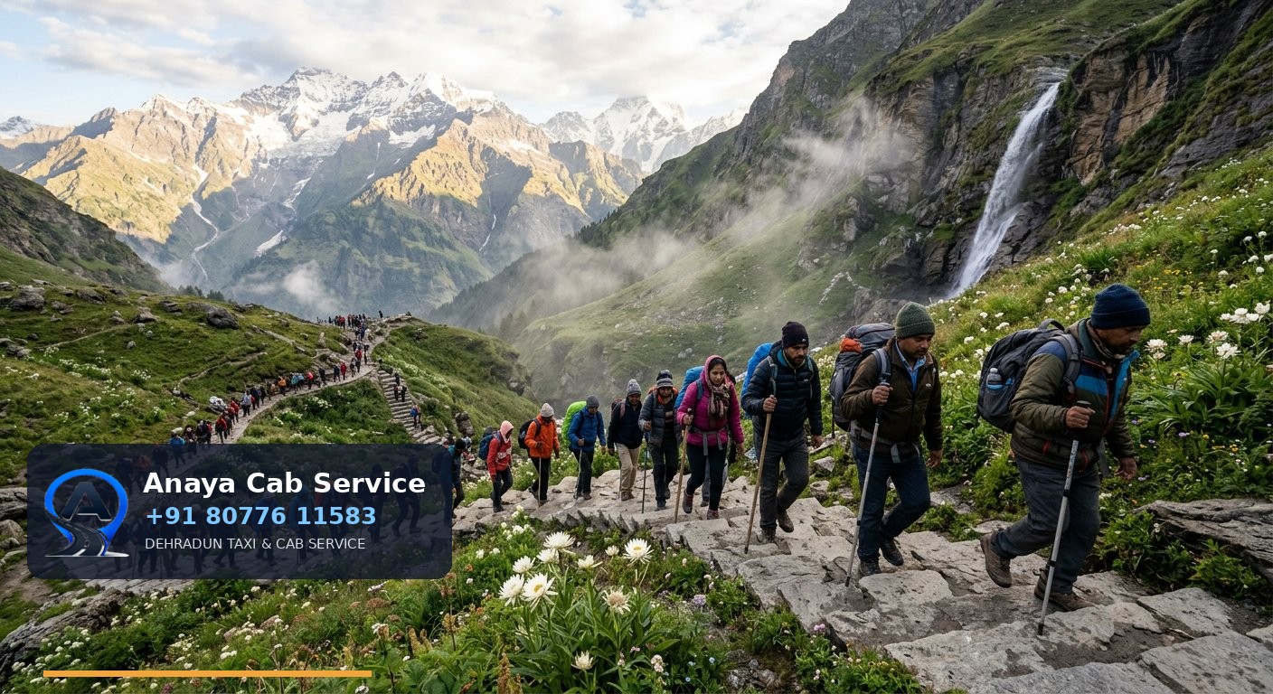 Valley of Flowers 2026: Dehradun se Taxi Playbook — Fare, Route, Permits aur 3-Day Plan