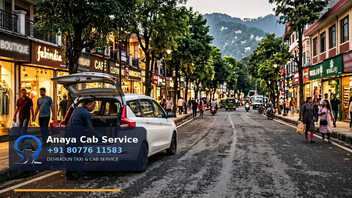 Taxi Service in Rajpur Road Dehradun - Anaya Cab