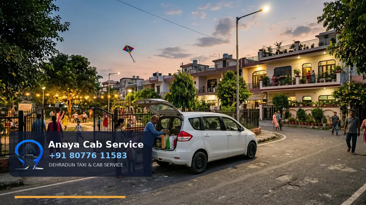 Taxi Service in Vasant Vihar Dehradun - Anaya Cab