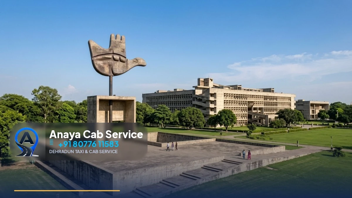 Dehradun to Chandigarh Taxi | Sedan from ₹4,000