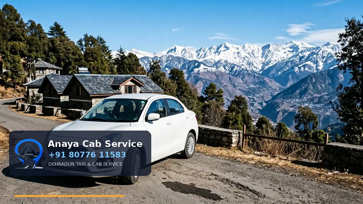 Dehradun to Dalhousie Taxi route