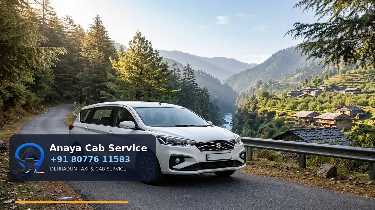 Dehradun to Kasol Taxi Service | Anaya Cab