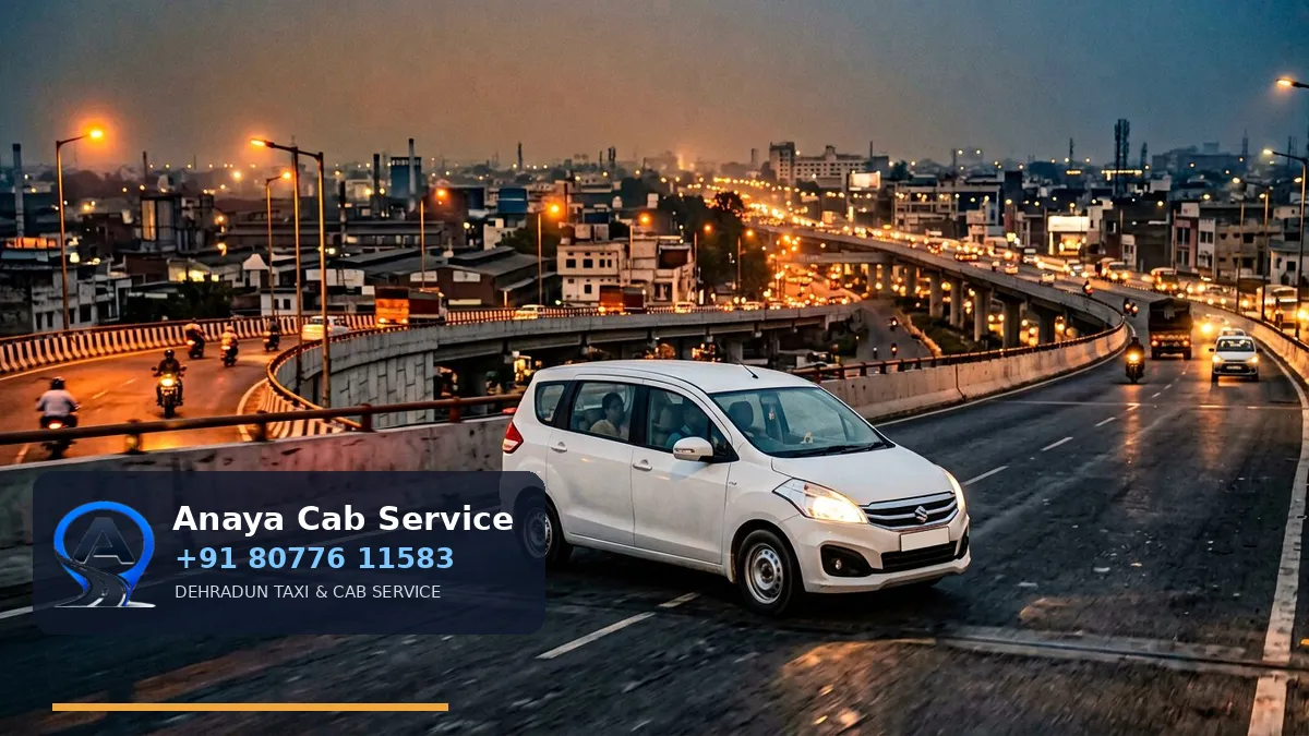 Dehradun to Ludhiana Taxi route