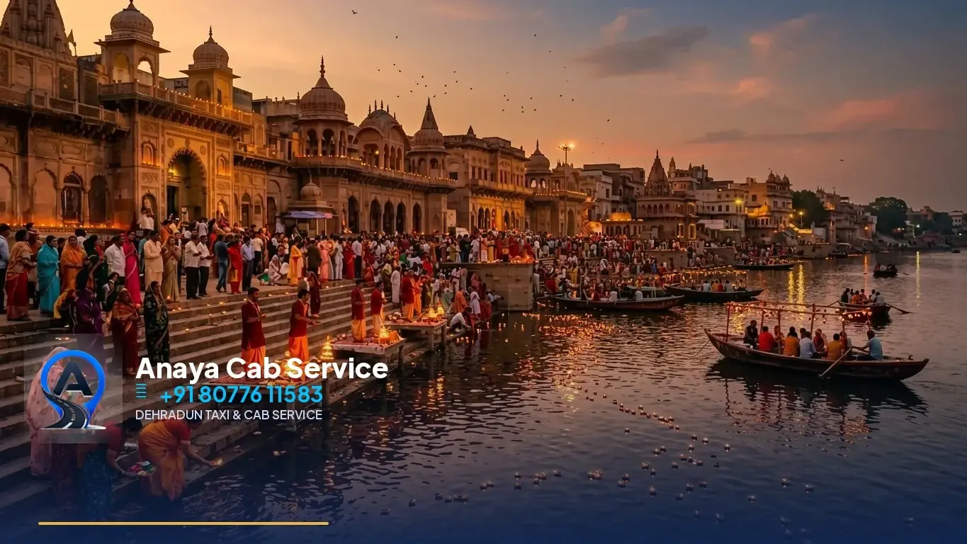 Dehradun to Mathura Taxi route