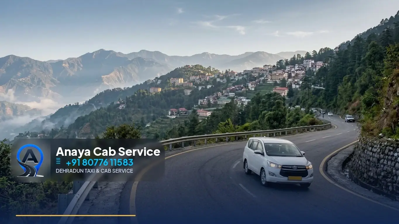 Jolly Grant Airport to Mussoorie Taxi Service - Anaya Cab