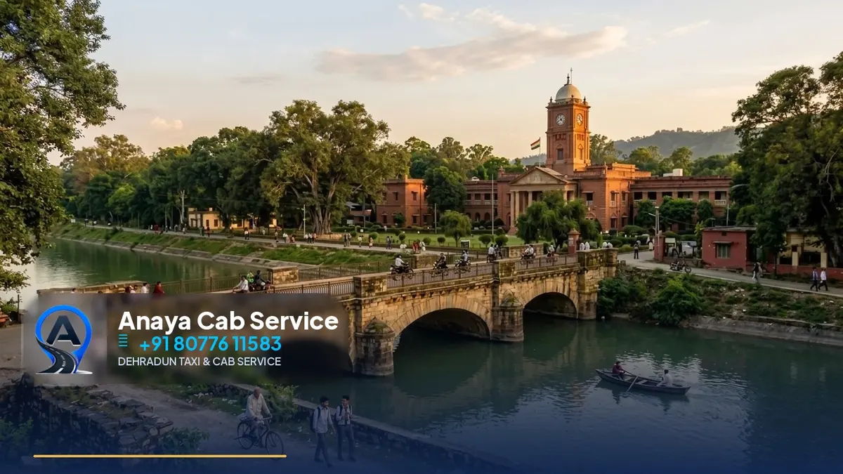 Dehradun to Roorkee Taxi route