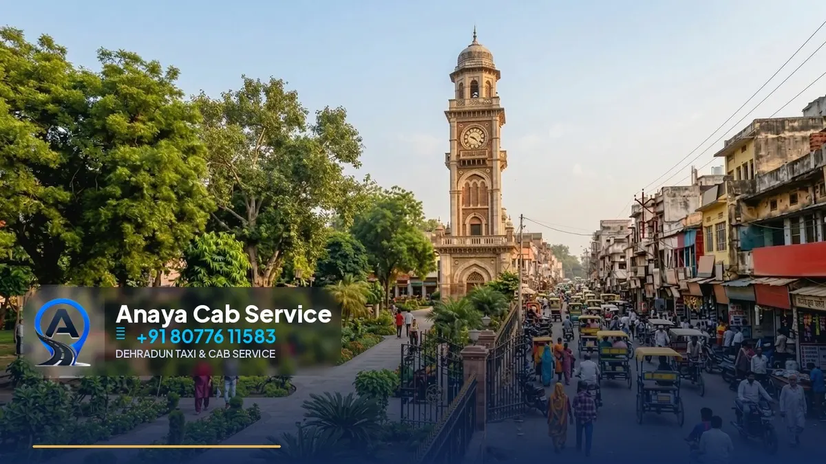 Dehradun to Saharanpur Taxi route