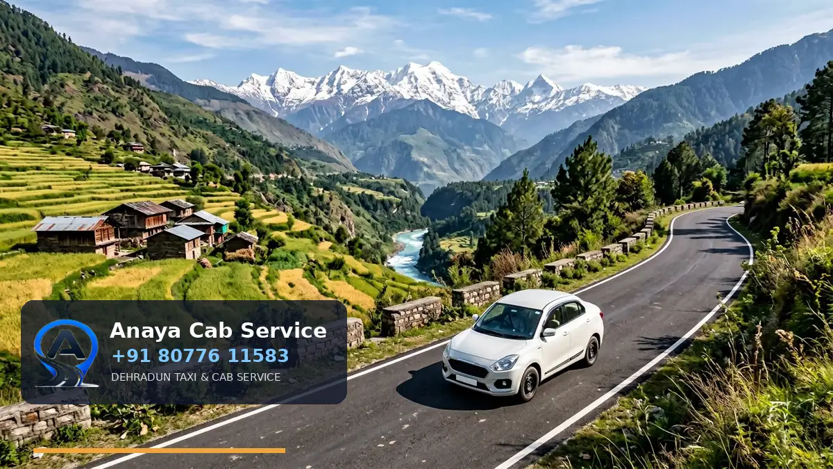Dehradun to Sitapur Taxi route
