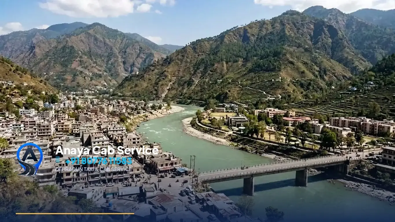 Dehradun to Srinagar Garhwal Taxi route