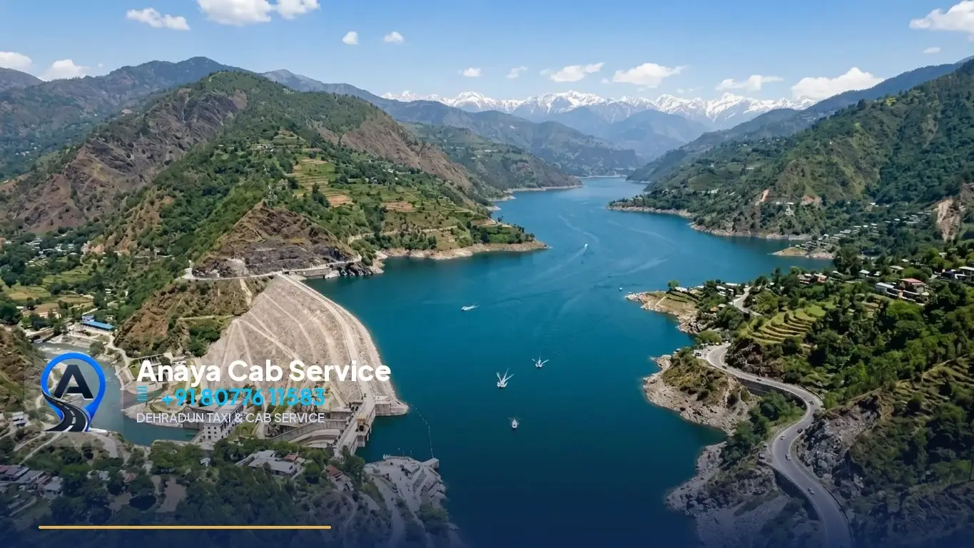 Dehradun to Tehri Taxi route