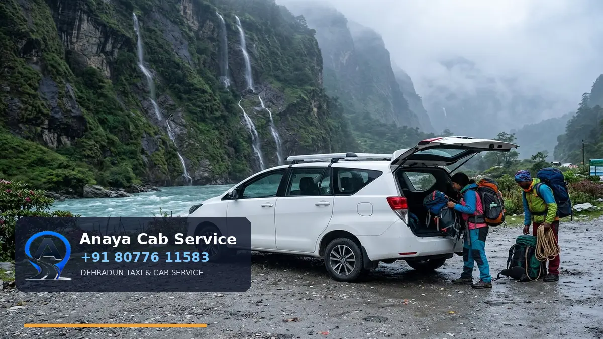 Dehradun to Valley of Flowers Taxi | Anaya Cab