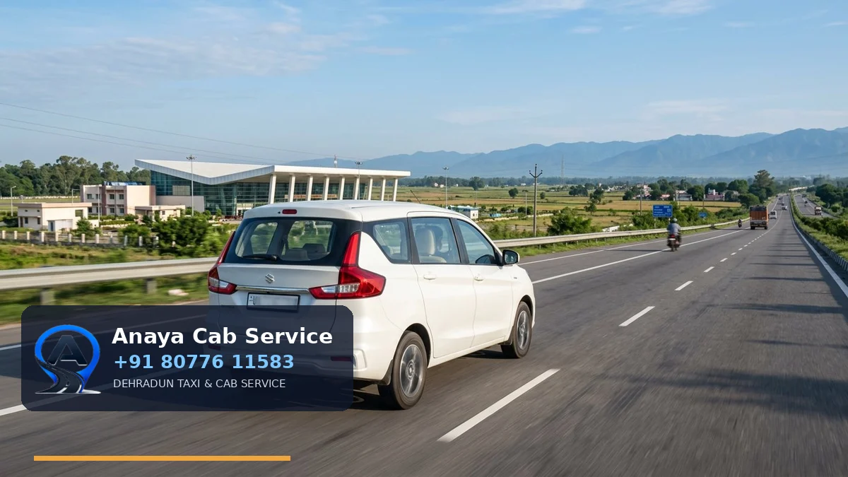 Jolly Grant Airport to Chandigarh Taxi route