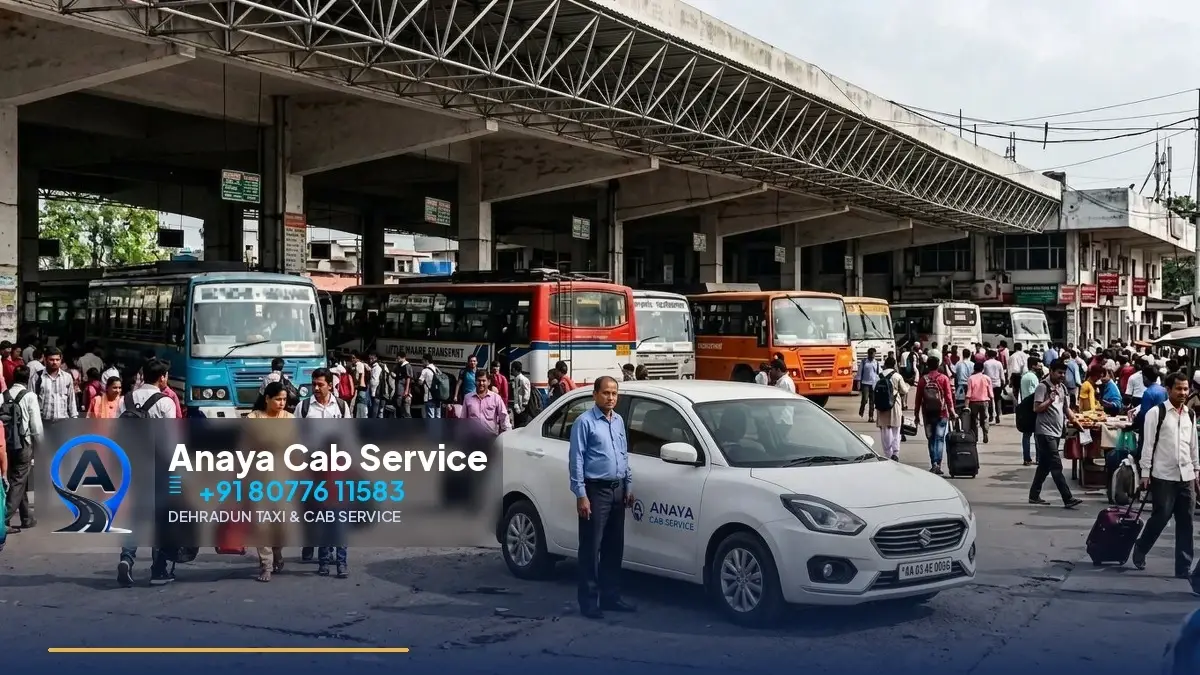 ISBT Dehradun Taxi | Cab Pickup from Bus Stand - Anaya Cab