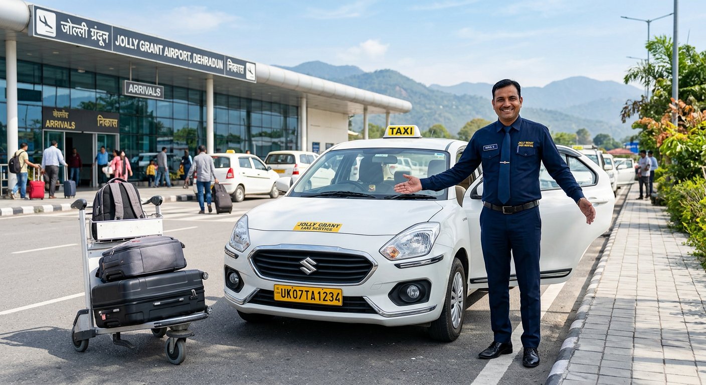 Jolly Grant Airport taxi guide